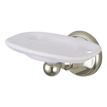 Kingston Brass Metropolitan Toothbrush And Tumbler Holder, Brushed Nickel BA4816SN